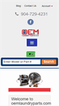 Mobile Screenshot of oemlaundryparts.com